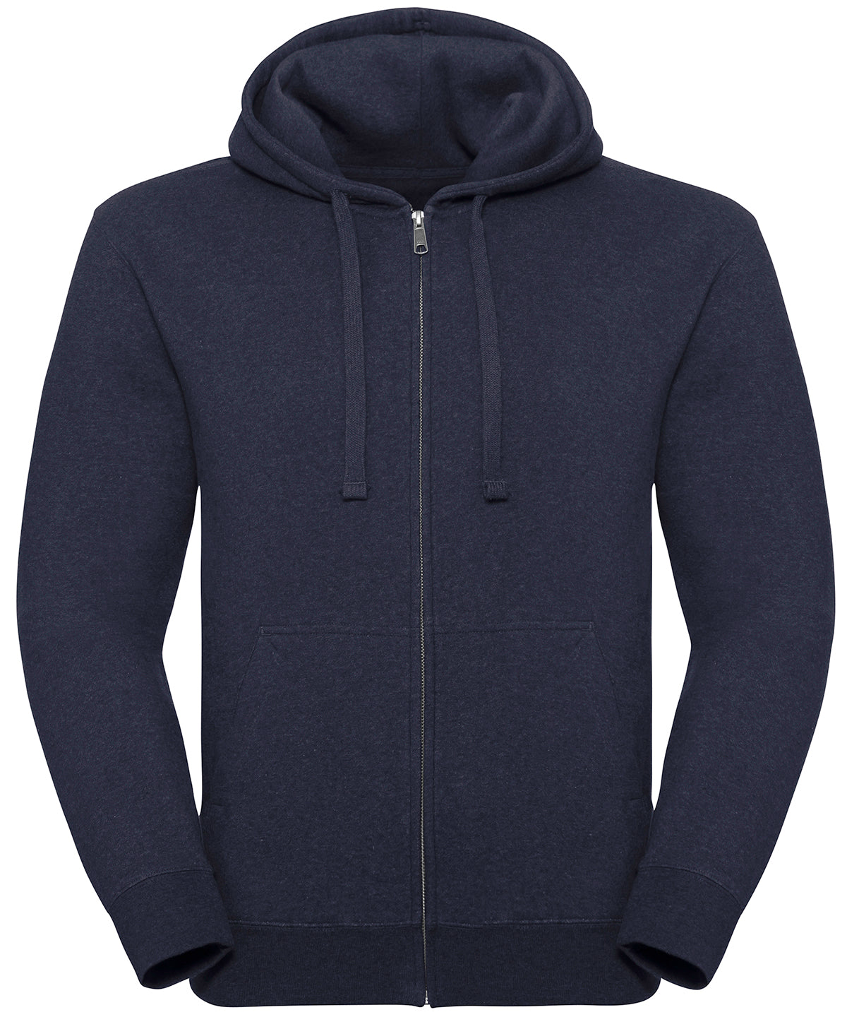 Hettupeysur - Authentic Melange Zipped Hood Sweatshirt