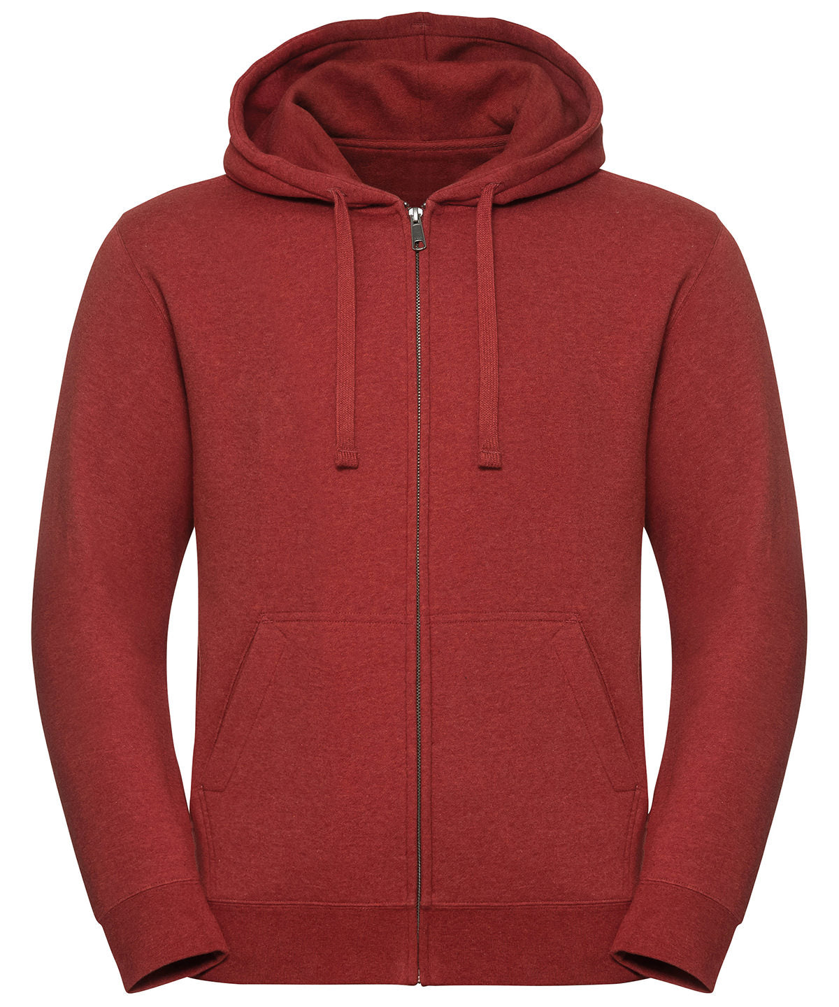 Hettupeysur - Authentic Melange Zipped Hood Sweatshirt