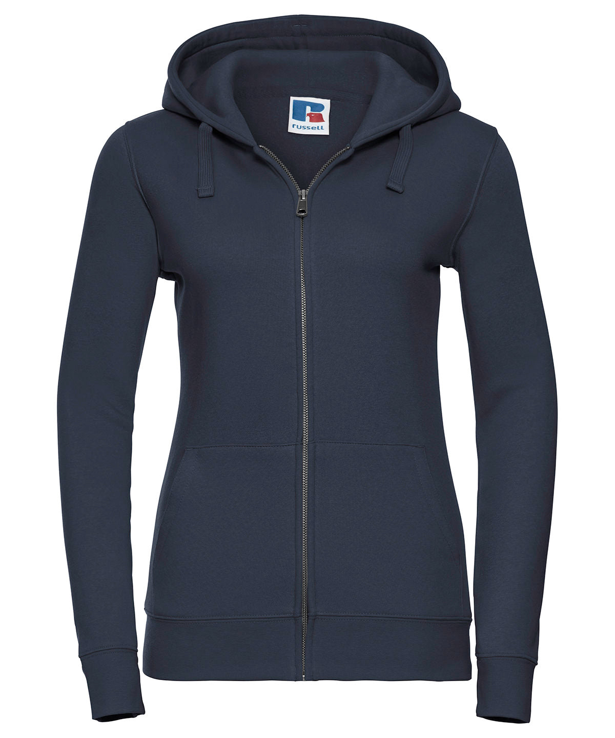 Hettupeysur - Women's Authentic Zipped Hooded Sweatshirt