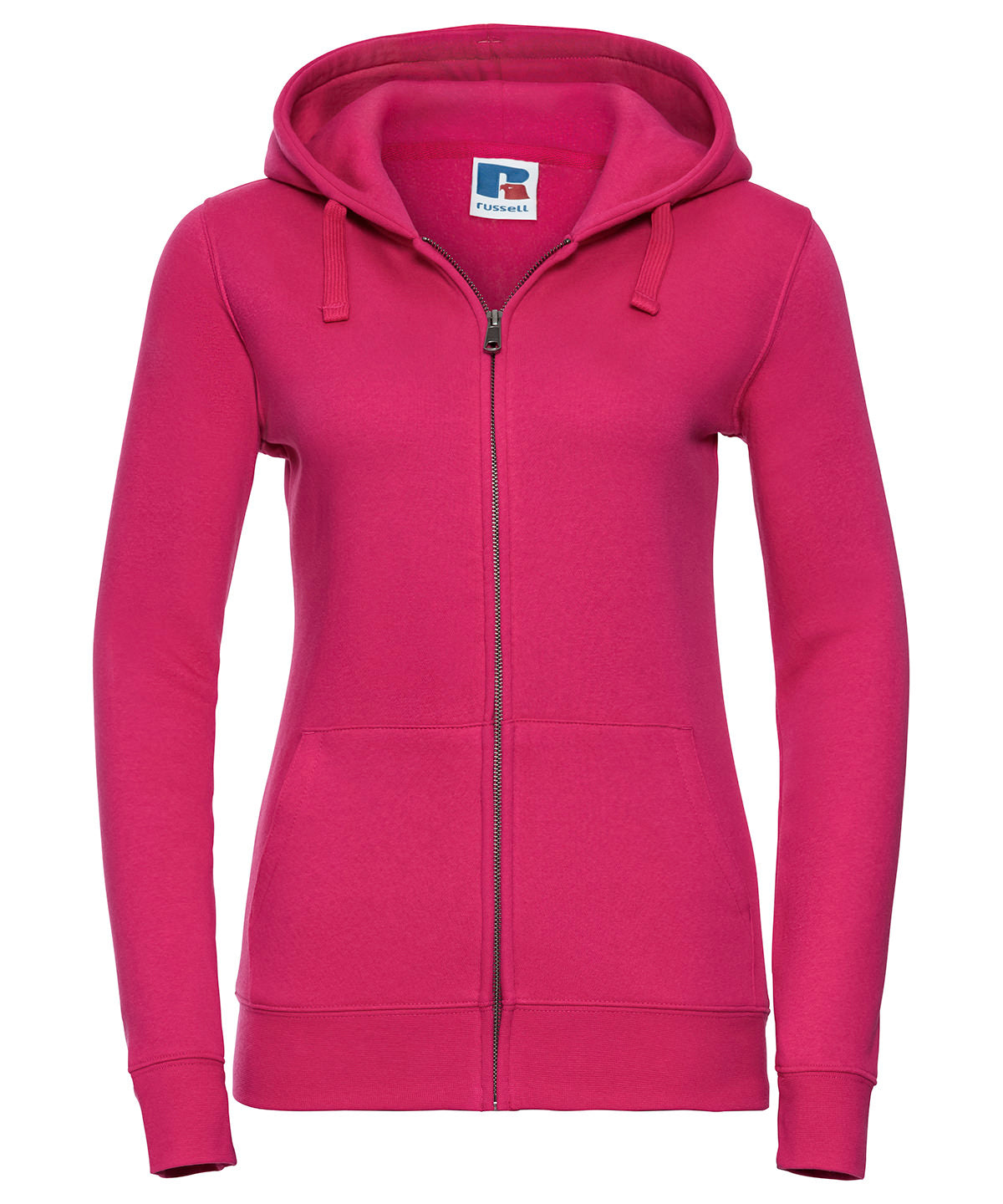 Hettupeysur - Women's Authentic Zipped Hooded Sweatshirt