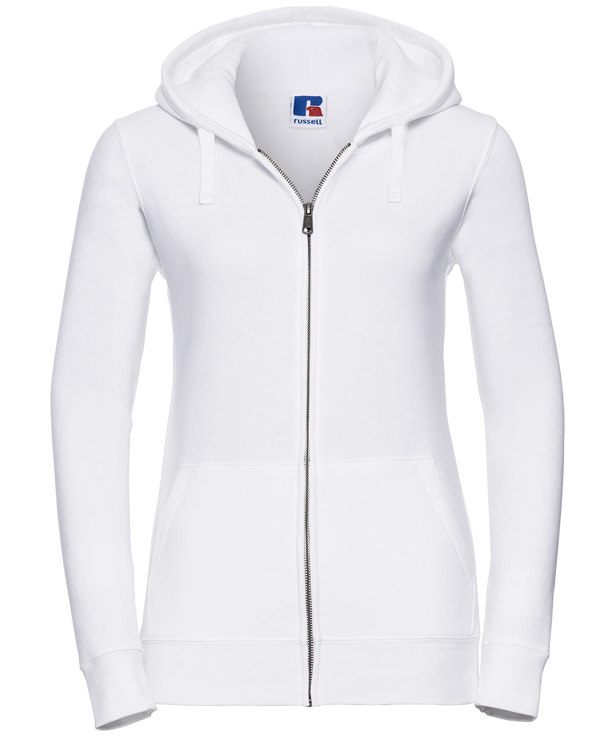 Hettupeysur - Women's Authentic Zipped Hooded Sweatshirt
