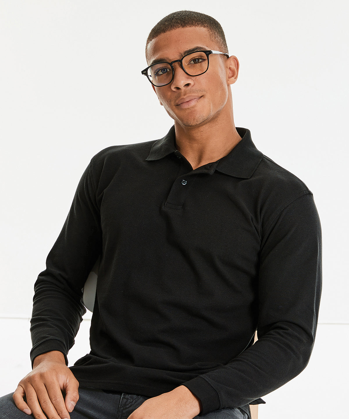 Pólóbolir - Long Sleeve Classic Cotton Polo