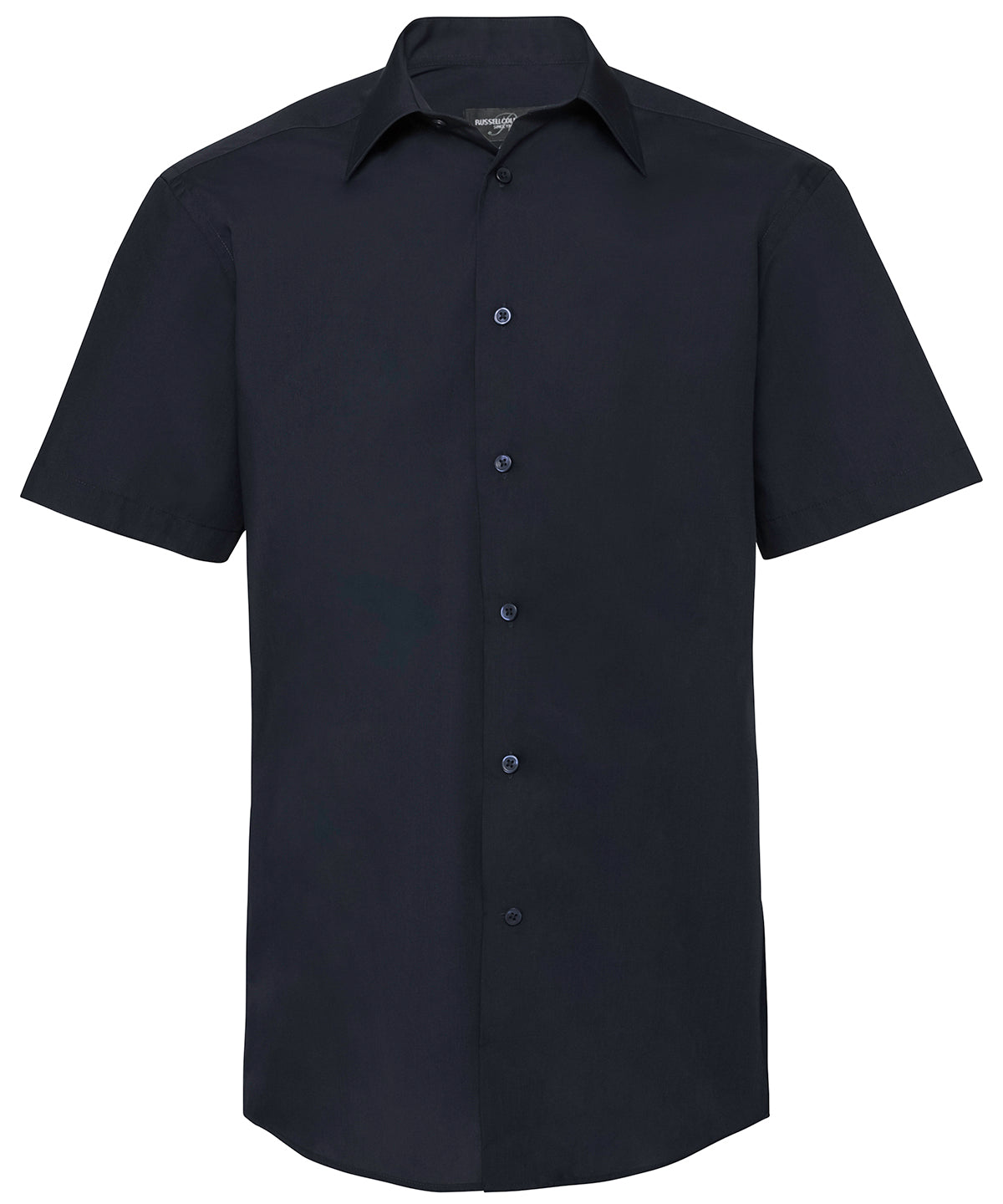 Bolir - Short Sleeve Polycotton Easycare Tailored Poplin Shirt