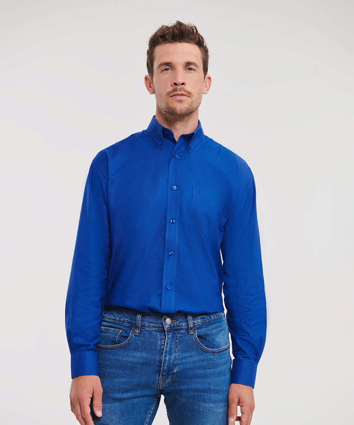 Bolir - Long Sleeve Easycare Oxford Shirt