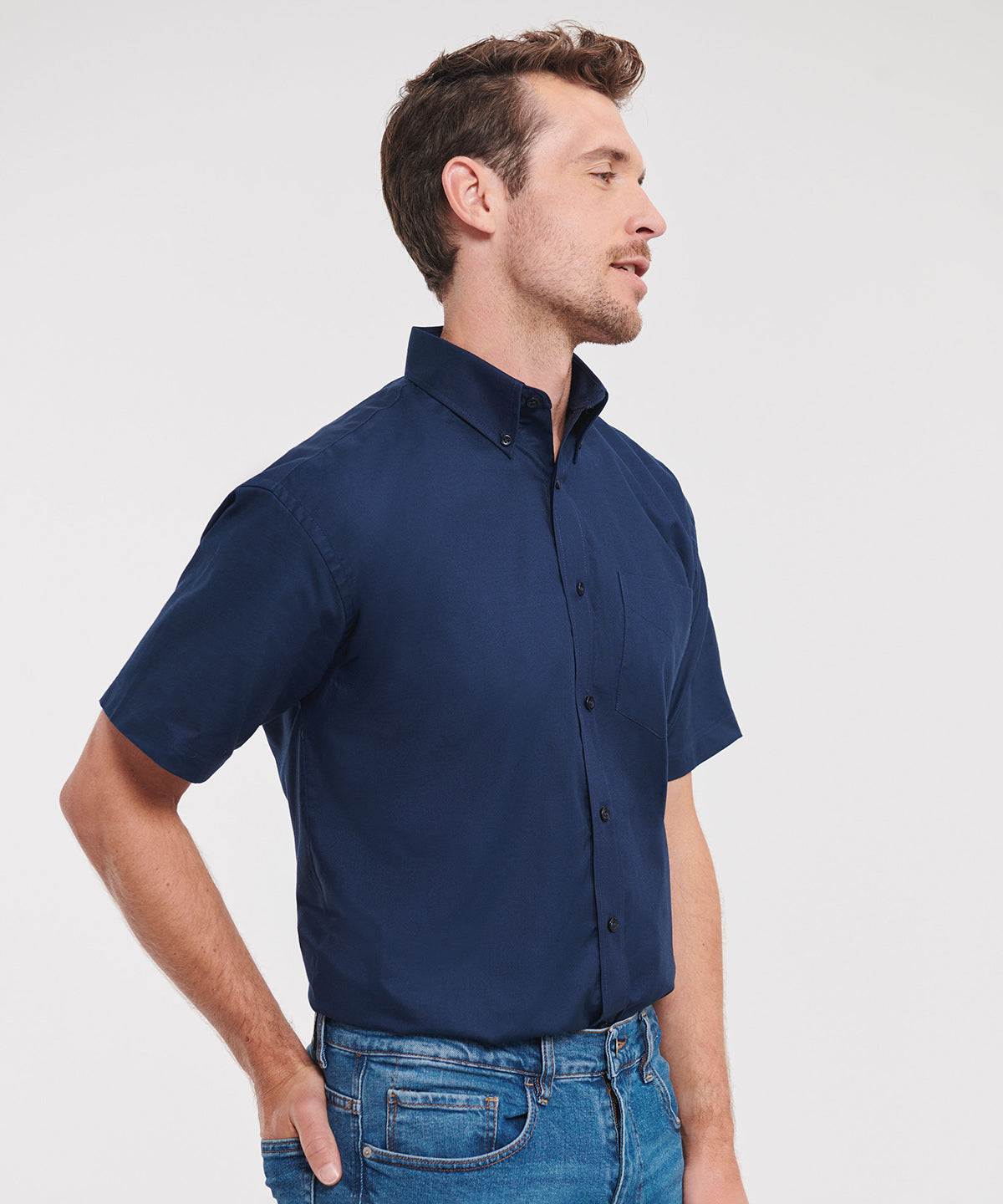 Bolir - Short Sleeve Easycare Oxford Shirt