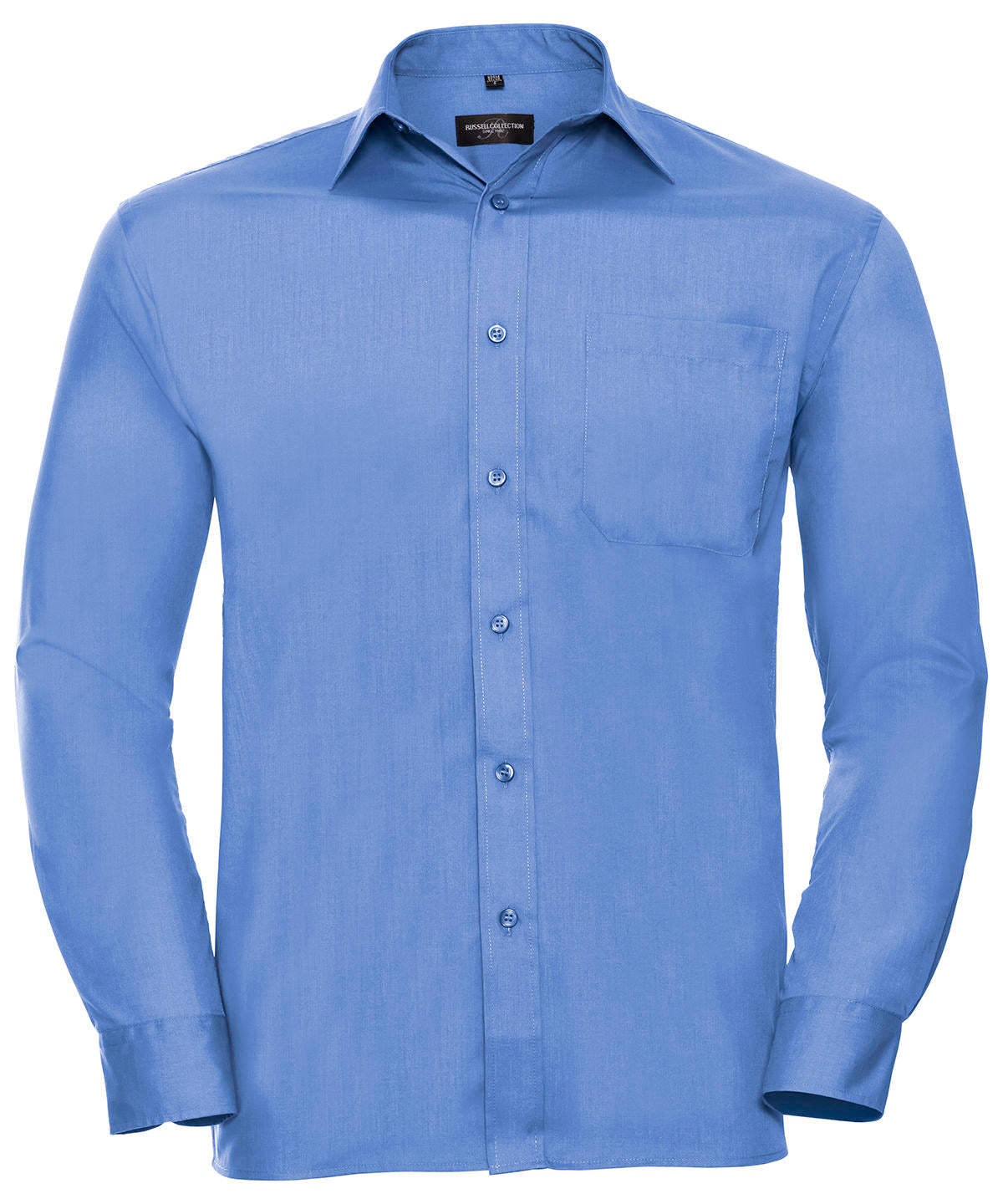 Bolir - Long Sleeve Polycotton Easycare Poplin Shirt