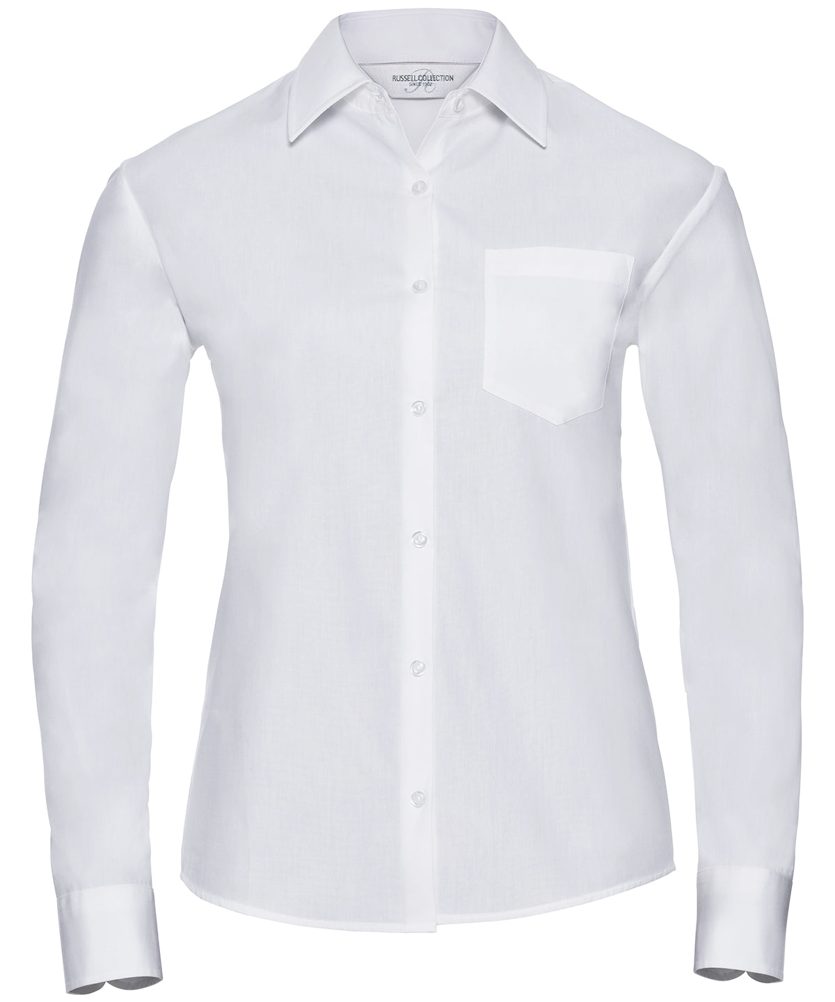 Bolir - Women's Long Sleeve 100% Cotton Poplin Shirt