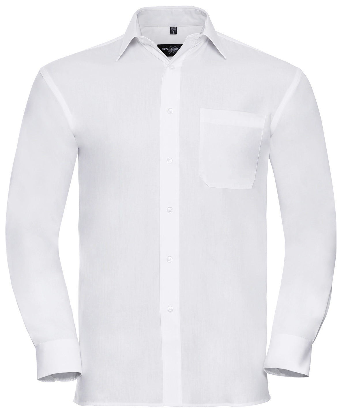 Bolir - Long Sleeve Pure Cotton Easycare Poplin Shirt