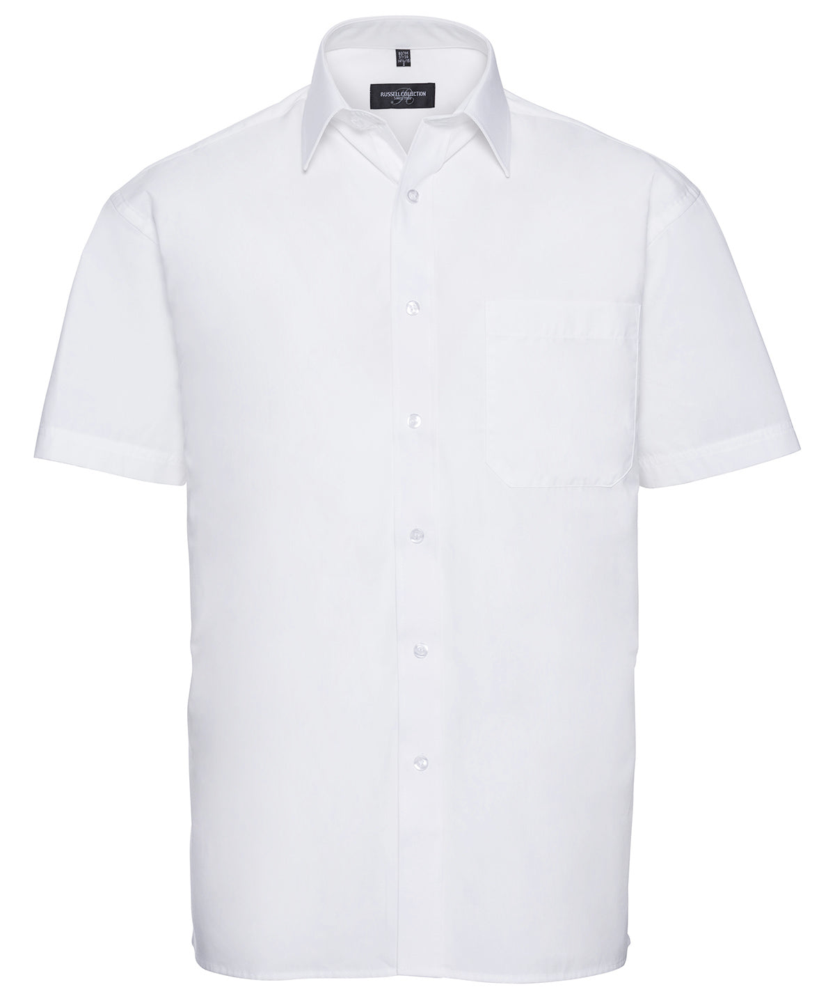 Bolir - Short Sleeve Pure Cotton Easycare Poplin Shirt