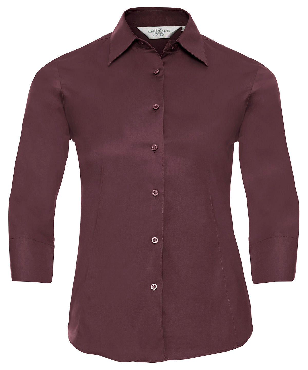 Bolir - Women's ¾ Sleeve Easycare Fitted Shirt