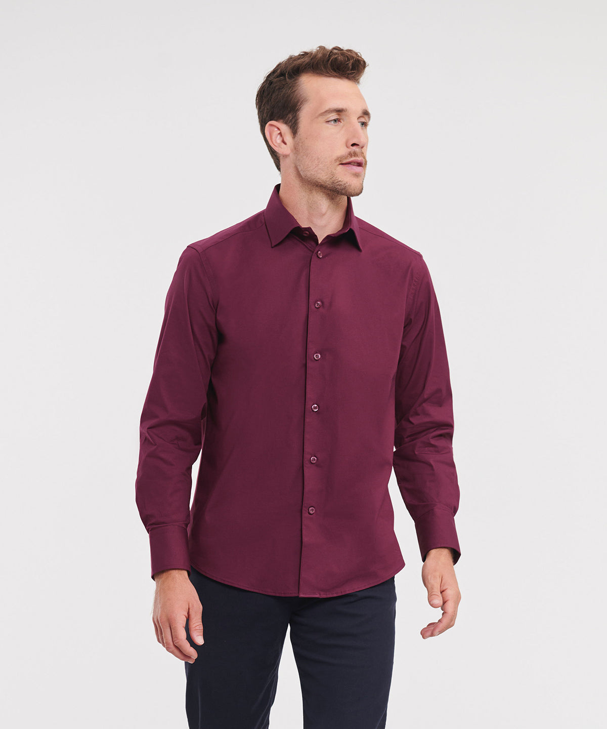 Bolir - Long Sleeve Easycare Fitted Shirt