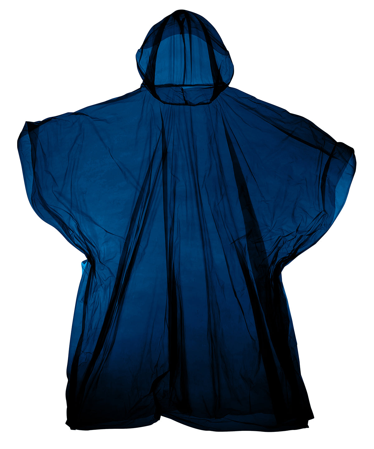 Ponchos - Emergency Hooded Plastic Poncho