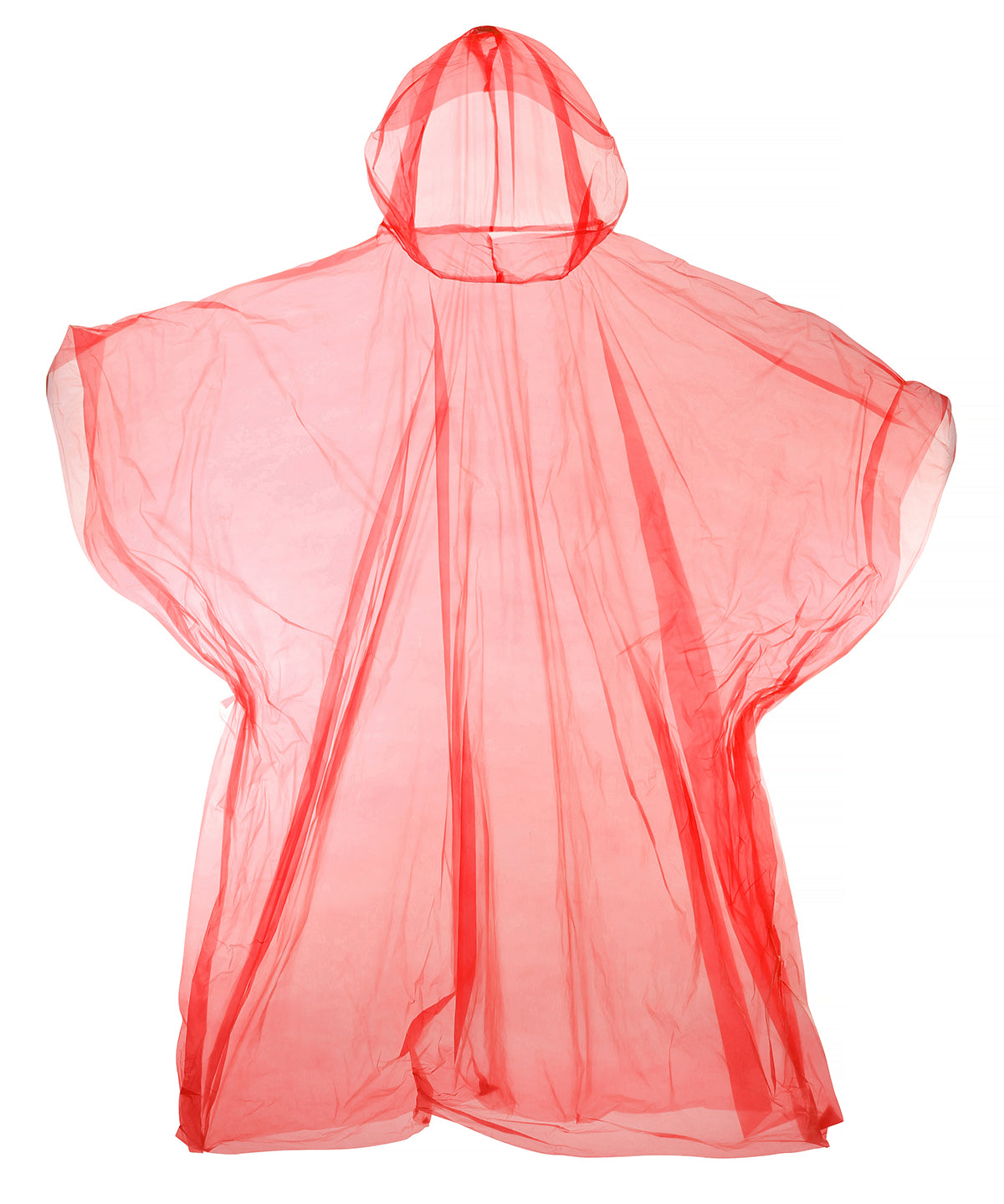 Ponchos - Emergency Hooded Plastic Poncho