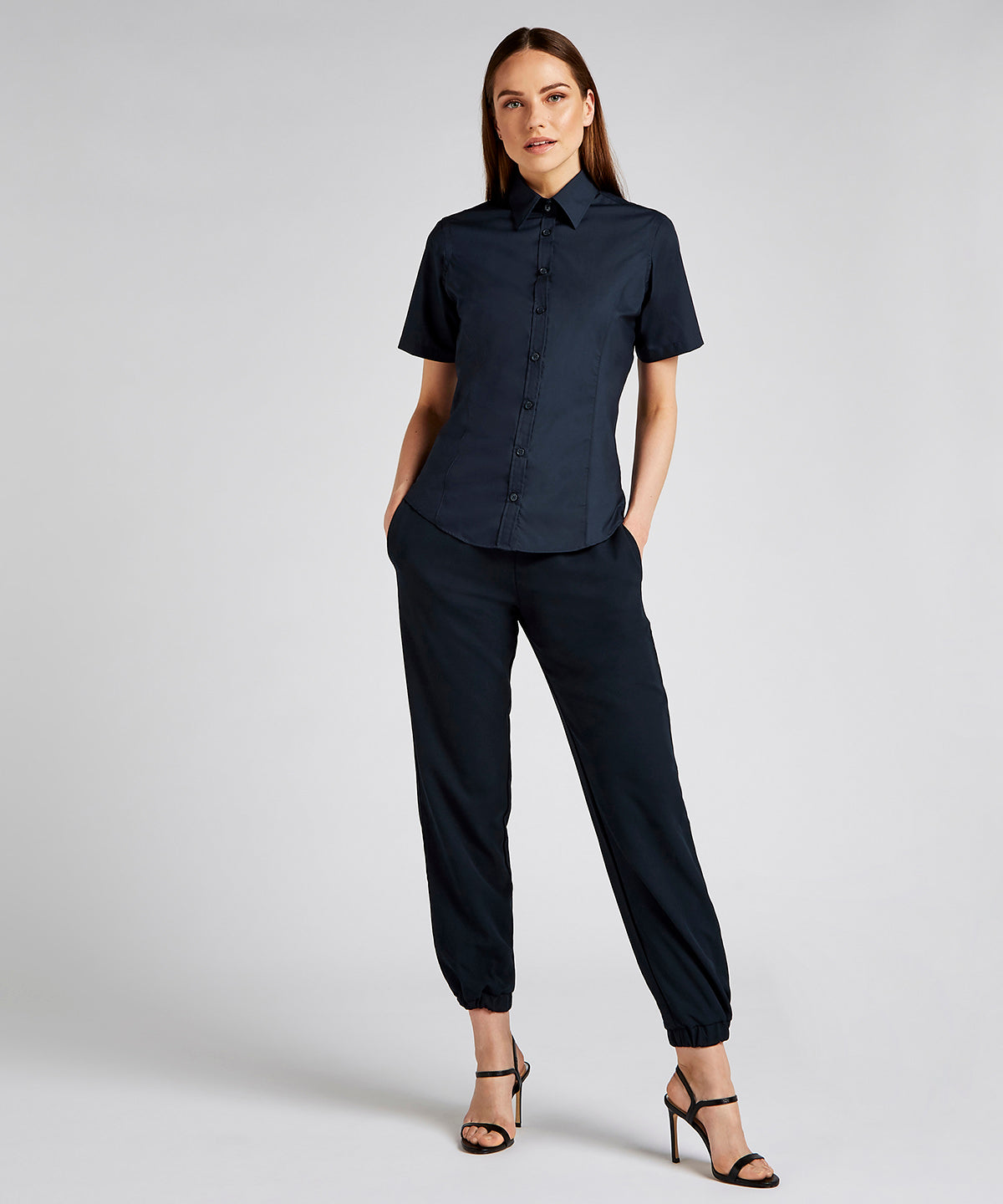 Blússur - Business Blouse Short-sleeved (tailored Fit)
