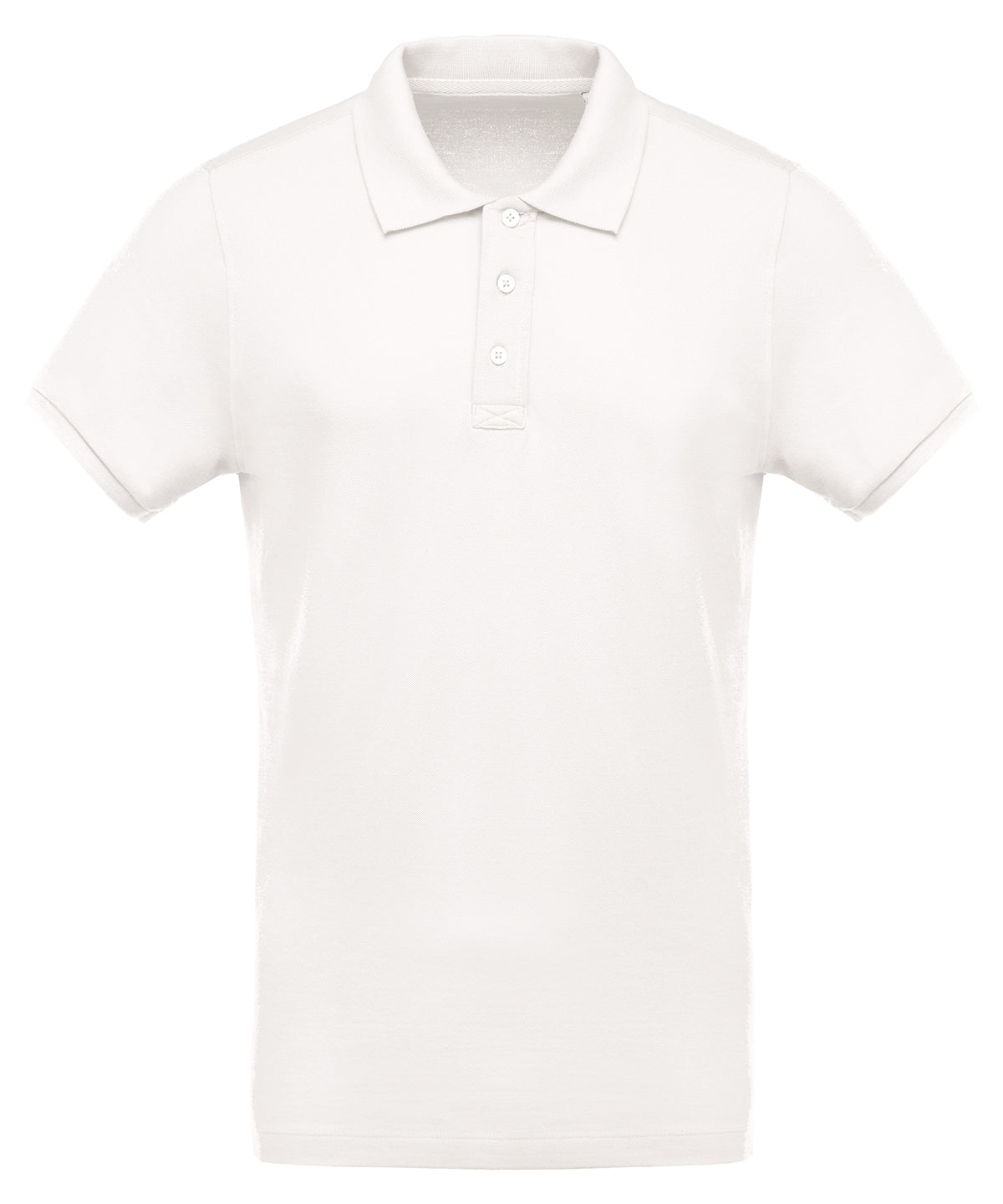 Men's Organic Piqué Short-Sleeved Polo Shirt