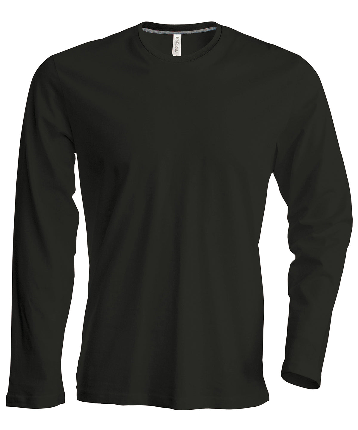 Stuttermabolir - Men's Long-sleeved Crew Neck T-shirt