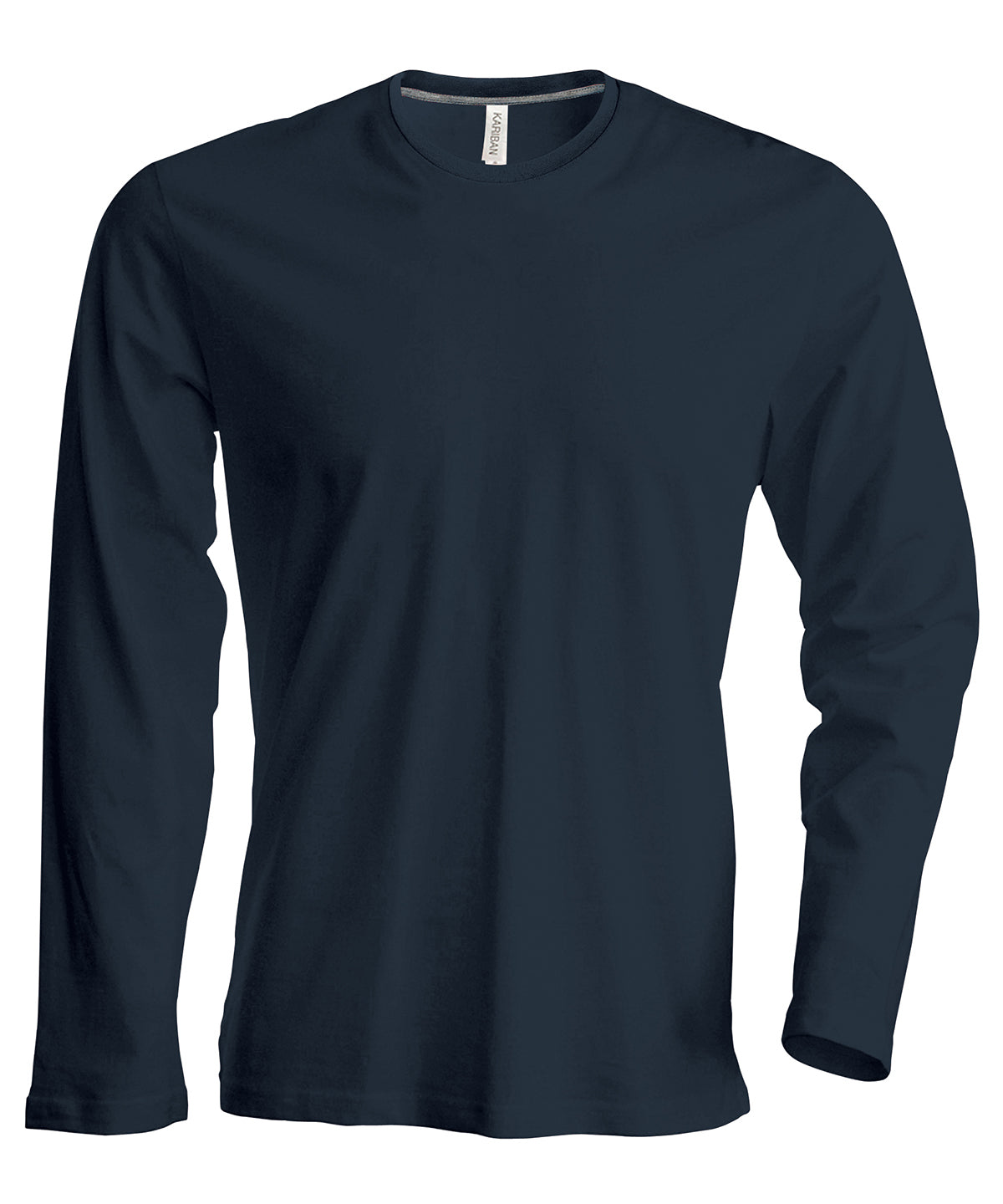 Stuttermabolir - Men's Long-sleeved Crew Neck T-shirt