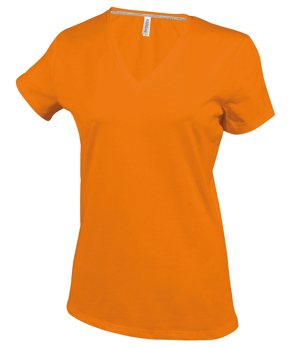 Stuttermabolir - Ladies' Short-sleeved V-neck T-shirt