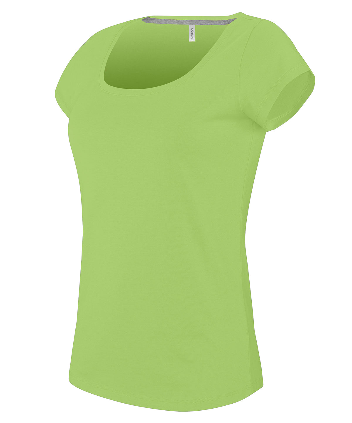 Stuttermabolir - Ladies’ Boat Neck Short-sleeved T-shirt