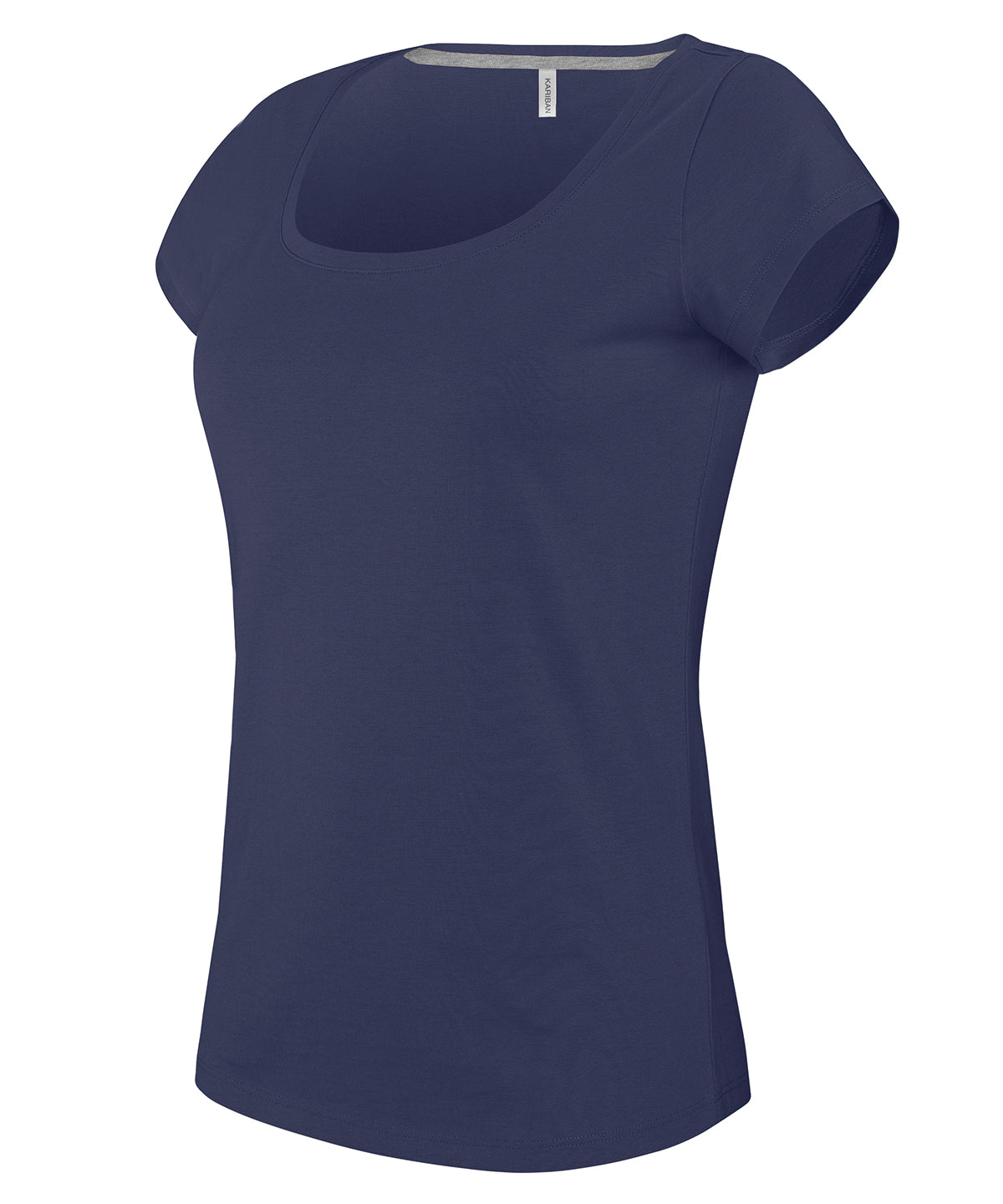 Stuttermabolir - Ladies’ Boat Neck Short-sleeved T-shirt