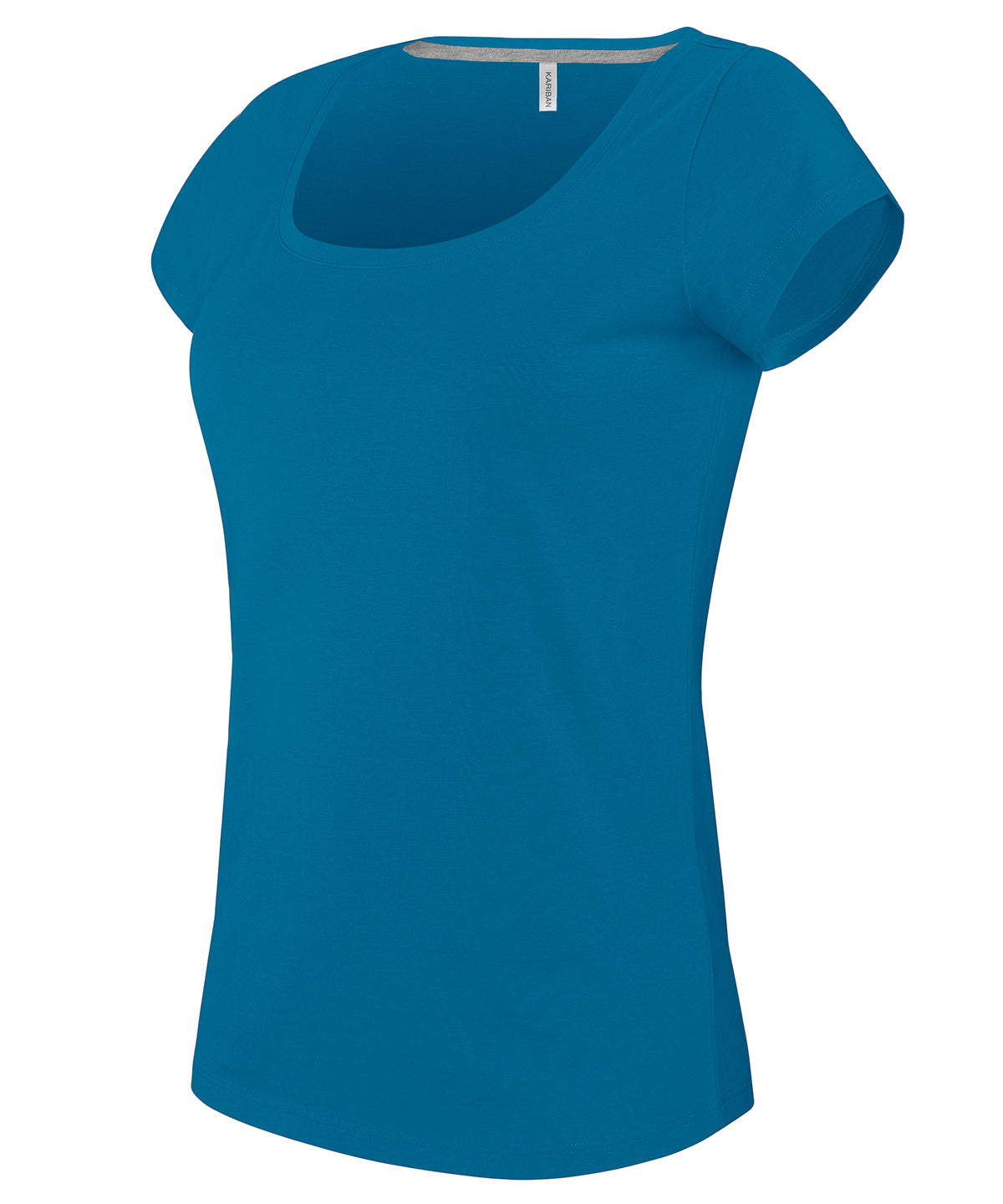 Stuttermabolir - Ladies’ Boat Neck Short-sleeved T-shirt