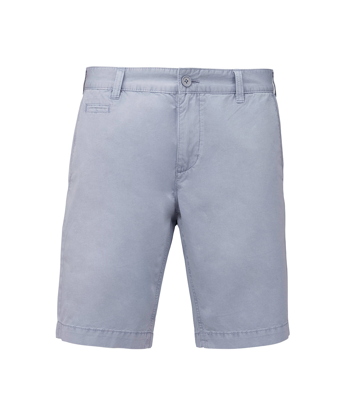 Stuttbuxur - Men's Washed Effect Bermuda Shorts