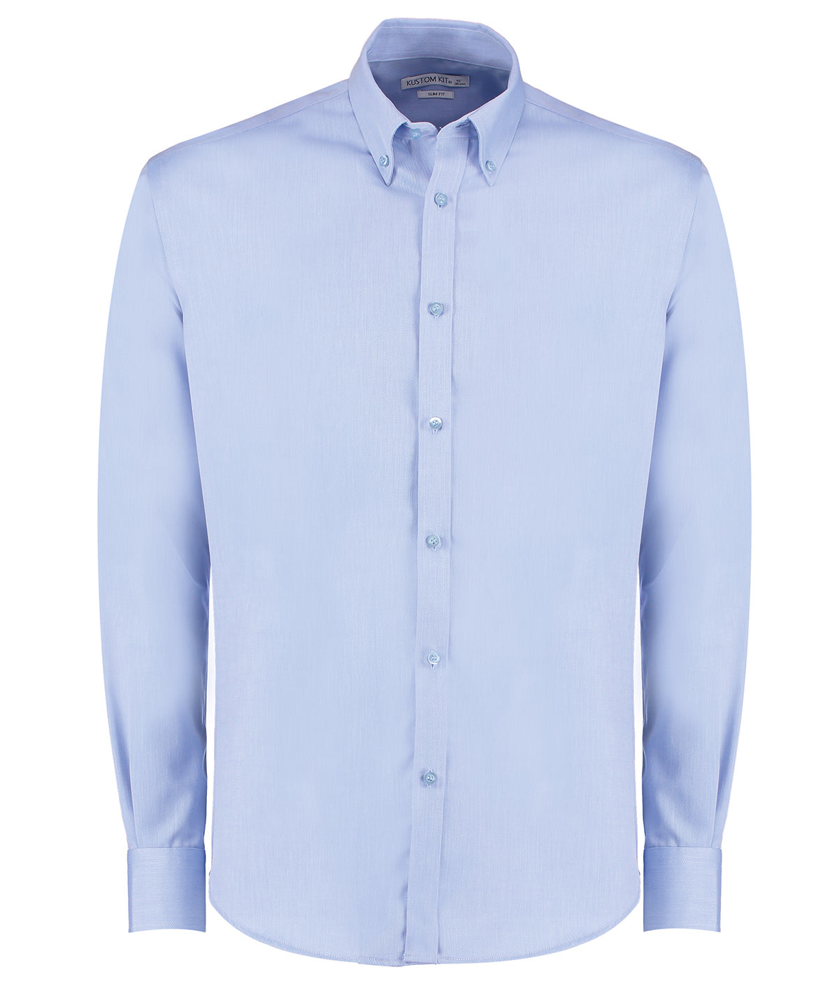 Bolir - Slim Fit Non-iron Oxford Twill Shirt Long-sleeved (slim Fit)