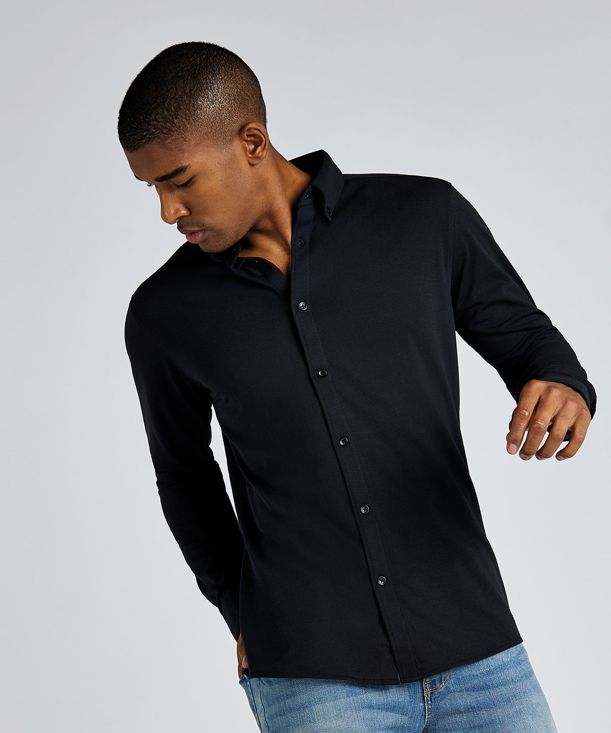 Bolir - Long Sleeve Superwash® 60° Piqué Shirt (tailored Fit)