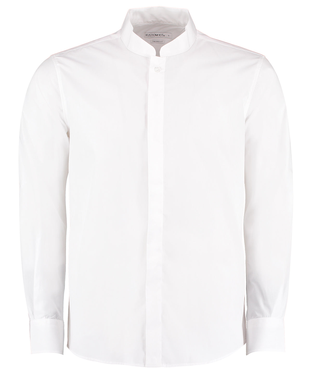 Bolir - Mandarin Collar Shirt Long-sleeved (tailored Fit)