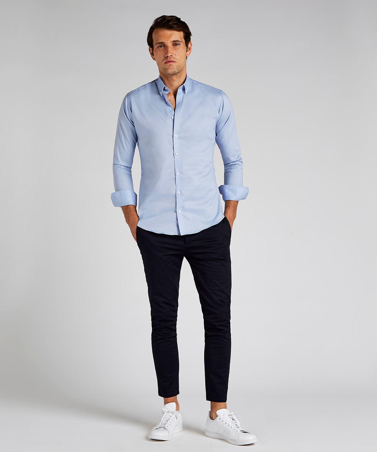Bolir - Stretch Oxford Shirt Long-sleeved (slim Fit)