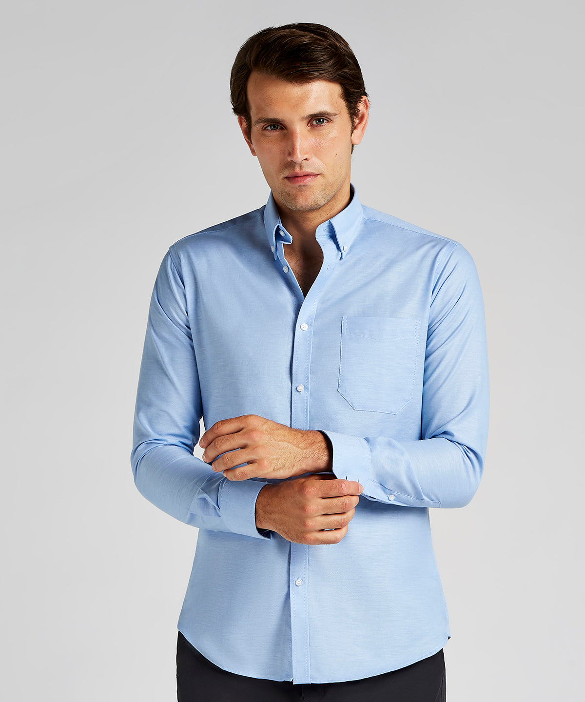 Bolir - Slim Fit Workwear Oxford Shirt Long-sleeved (slim Fit)