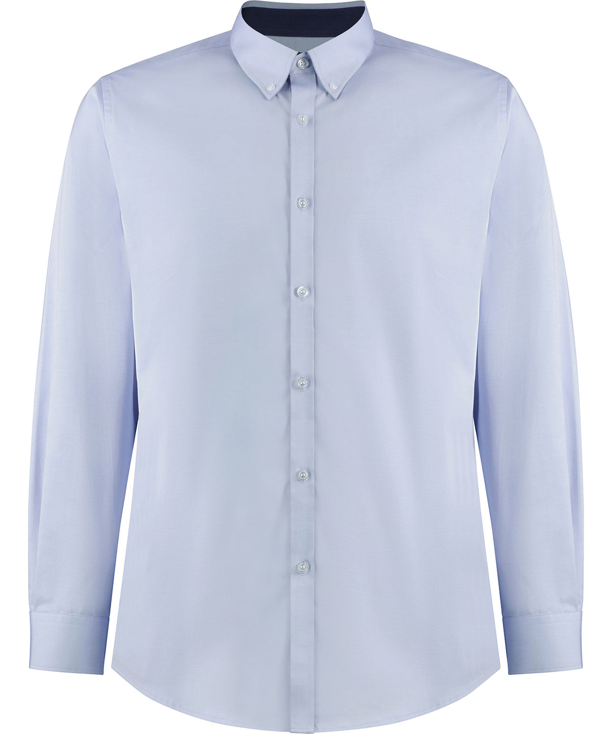 Bolir - Contrast Premium Oxford Shirt (button-down Collar) Long-sleeved (tailored Fit)