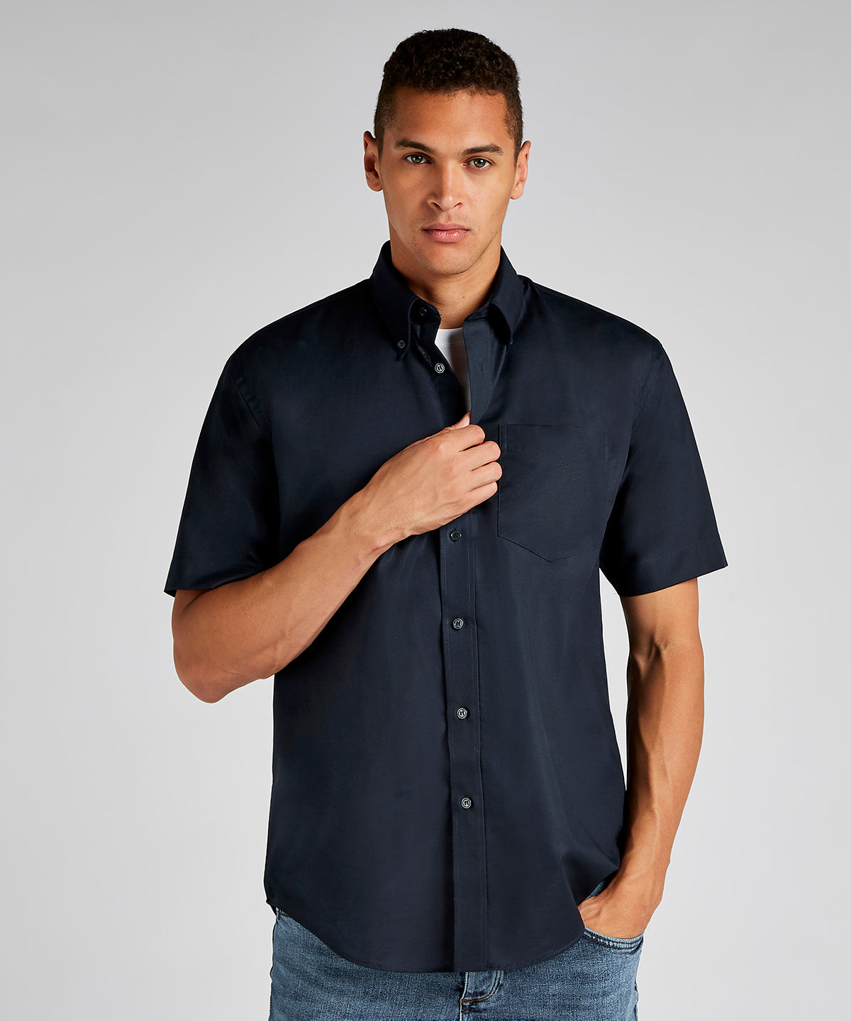 Bolir - Workplace Oxford Shirt Short-sleeved (classic Fit)