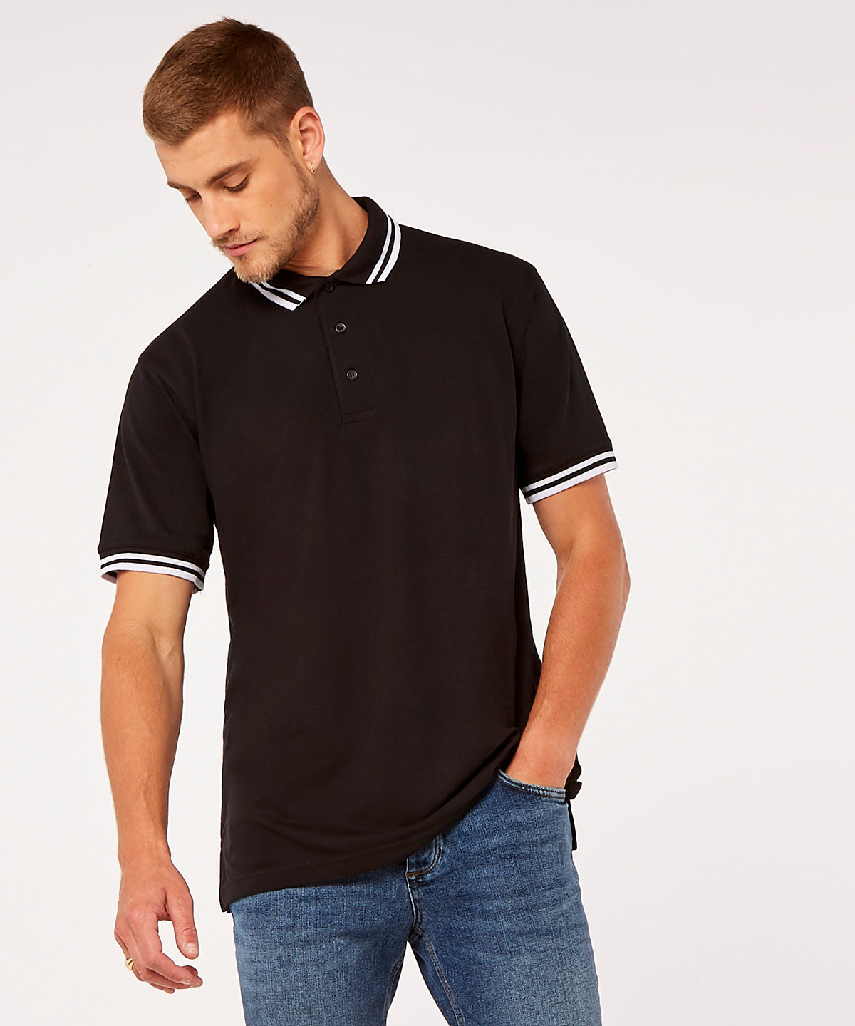 Pólóbolir - Tipped Collar Polo (classic Fit)