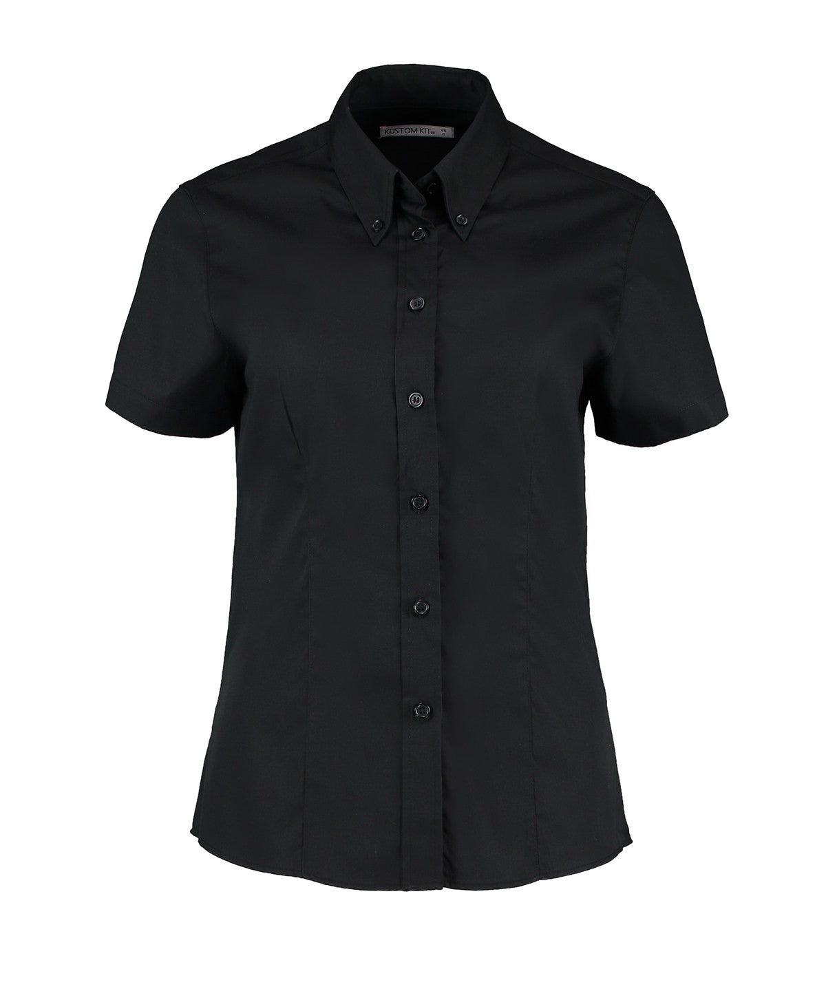 Blússur - Women's Corporate Oxford Blouse Short-sleeved (tailored Fit)