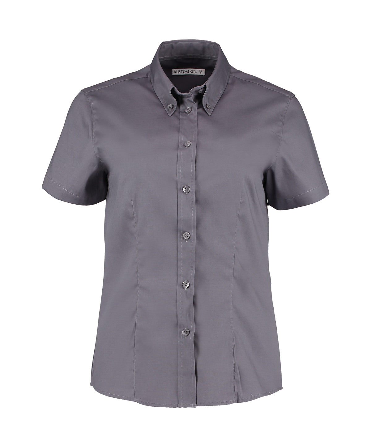 Blússur - Women's Corporate Oxford Blouse Short-sleeved (tailored Fit)