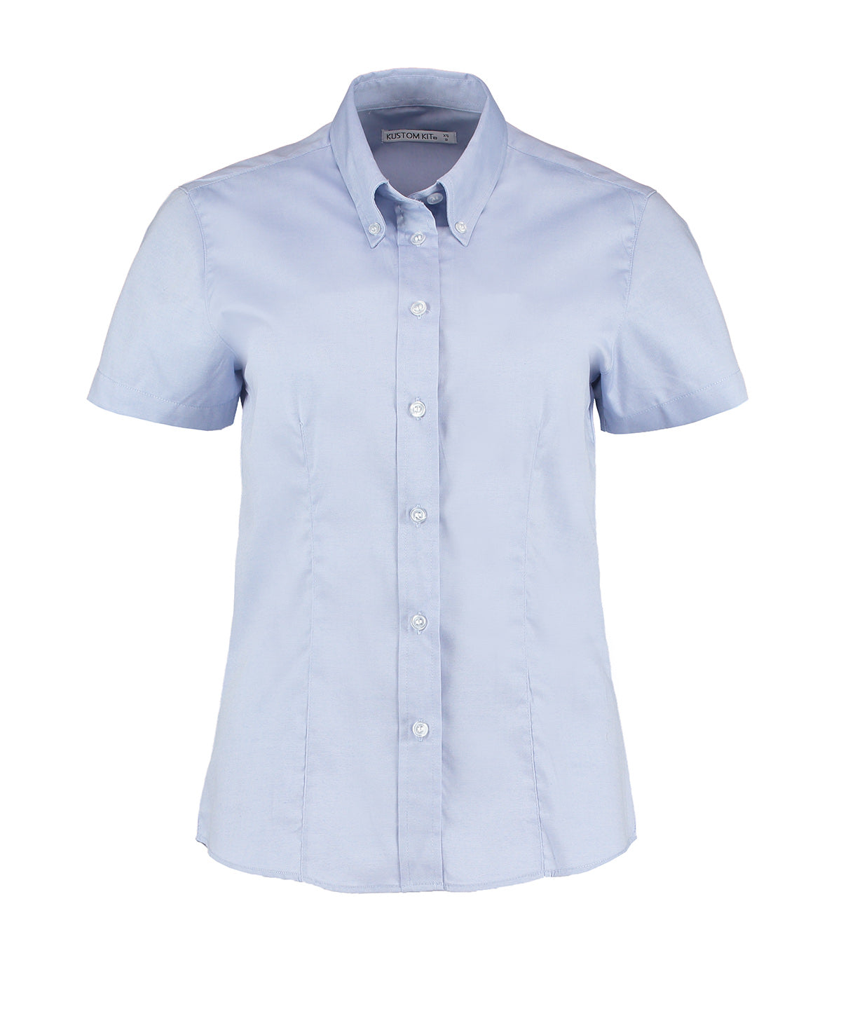 Blússur - Women's Corporate Oxford Blouse Short-sleeved (tailored Fit)