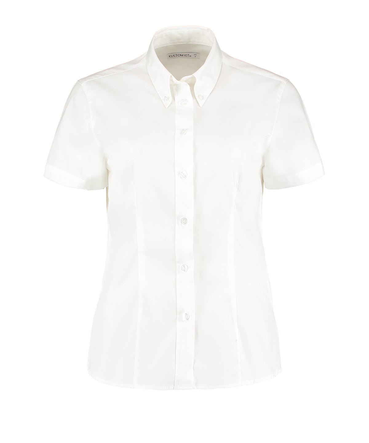 Blússur - Women's Corporate Oxford Blouse Short-sleeved (tailored Fit)