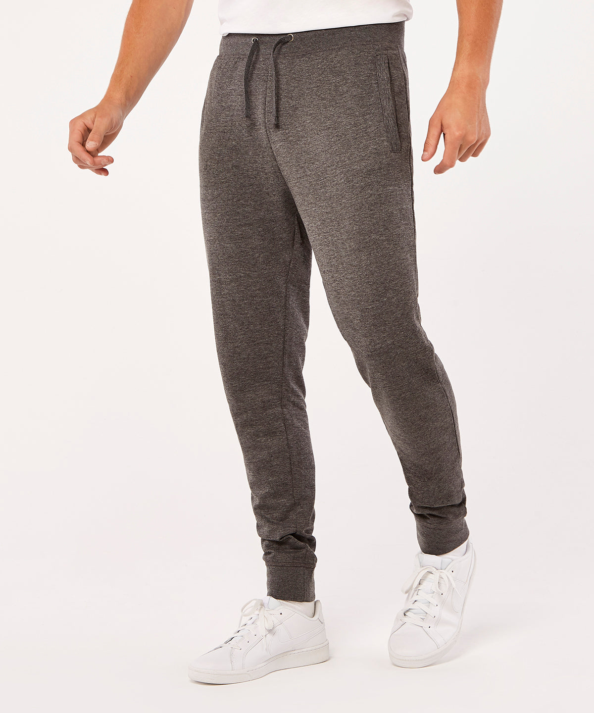 Joggingbuxur - Slim-fit Sweatpants