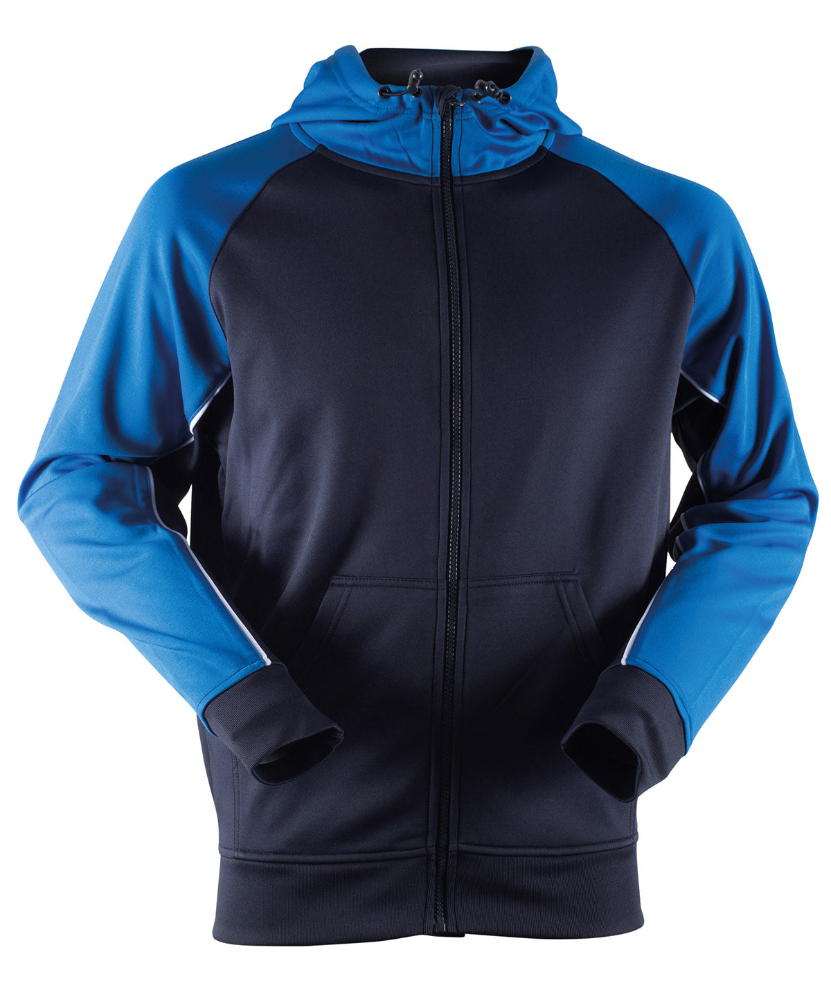 Hettupeysur - Panelled Sports Hoodie