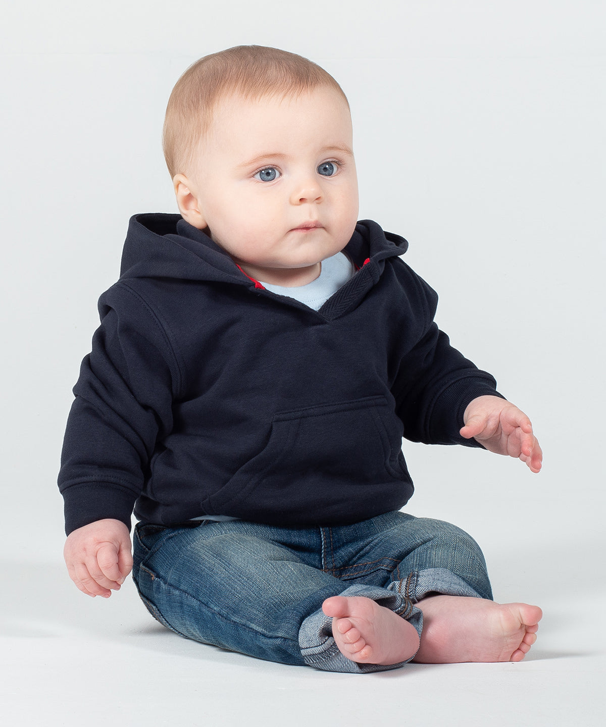 Hettupeysur - Toddler Hooded Sweatshirt With Kangaroo Pocket