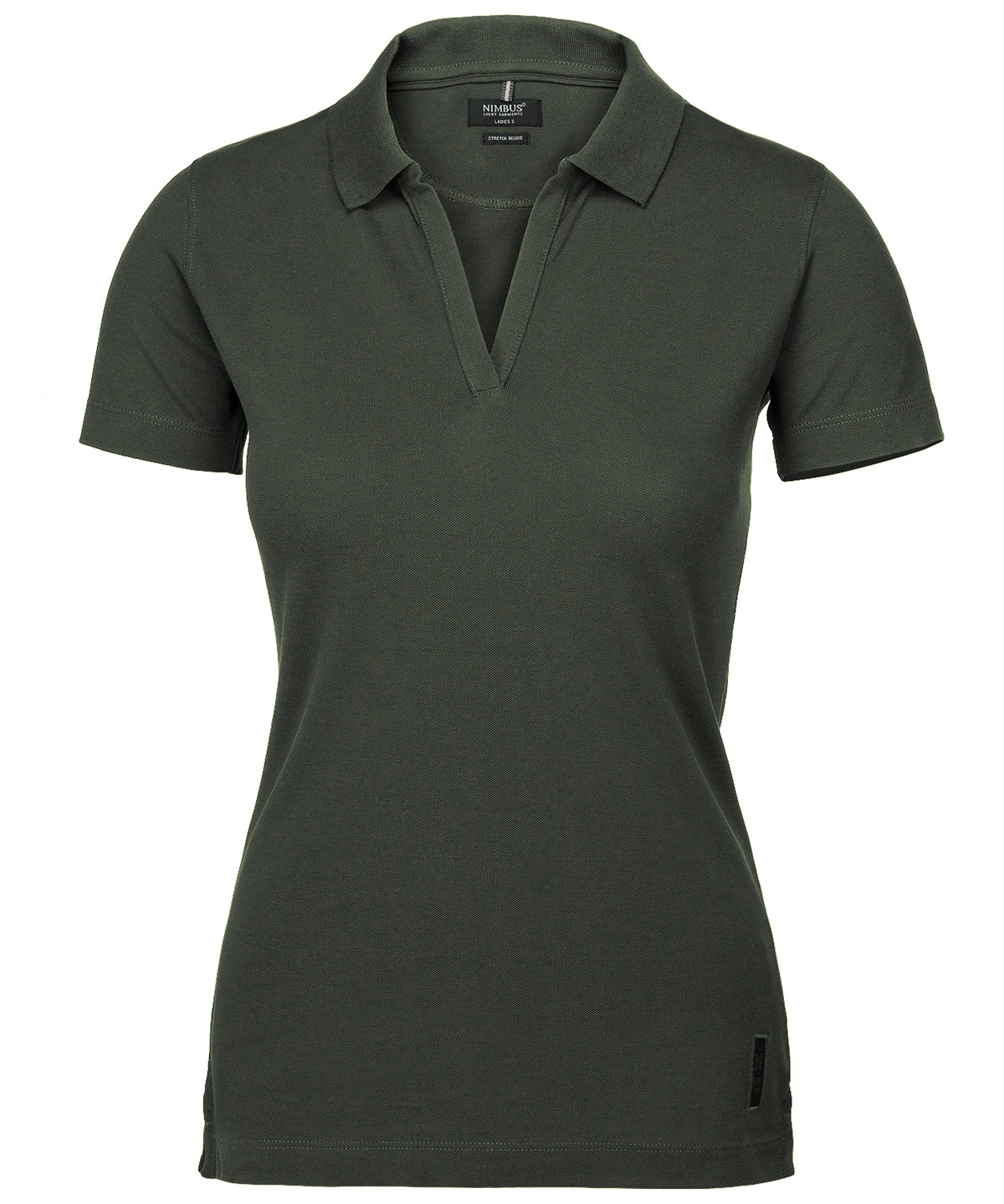 Pólóbolir - Women’s Harvard V-neck – Stretch Deluxe Polo