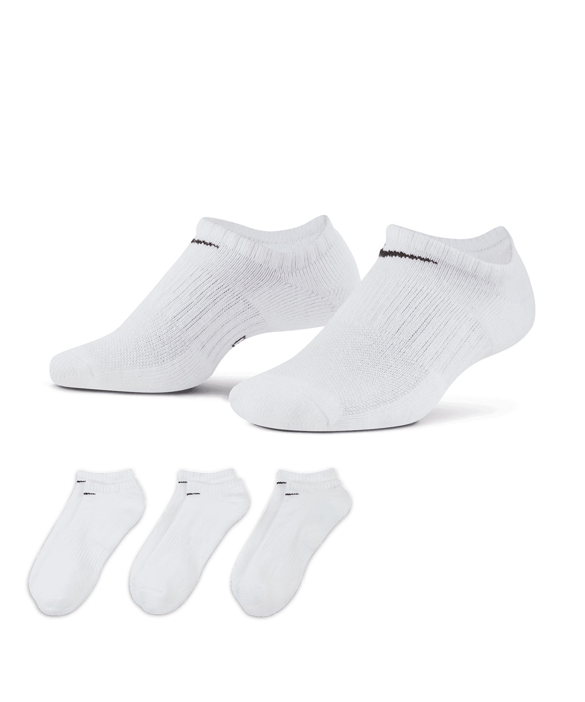 Sokkar - Nike Everyday Cushioned No Show Socks (3 Pairs)