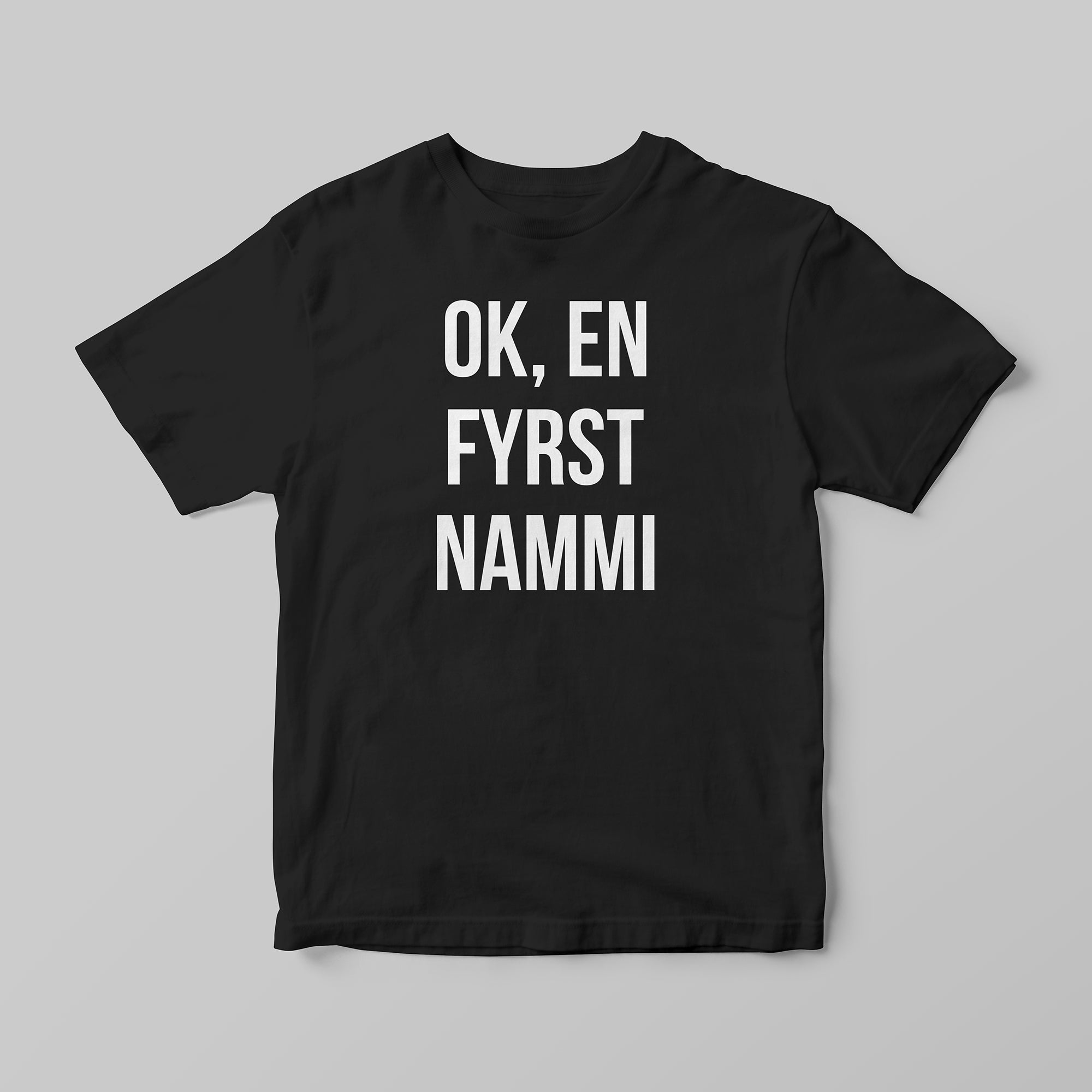 BARNABOLUR - OK, en fyrst nammi