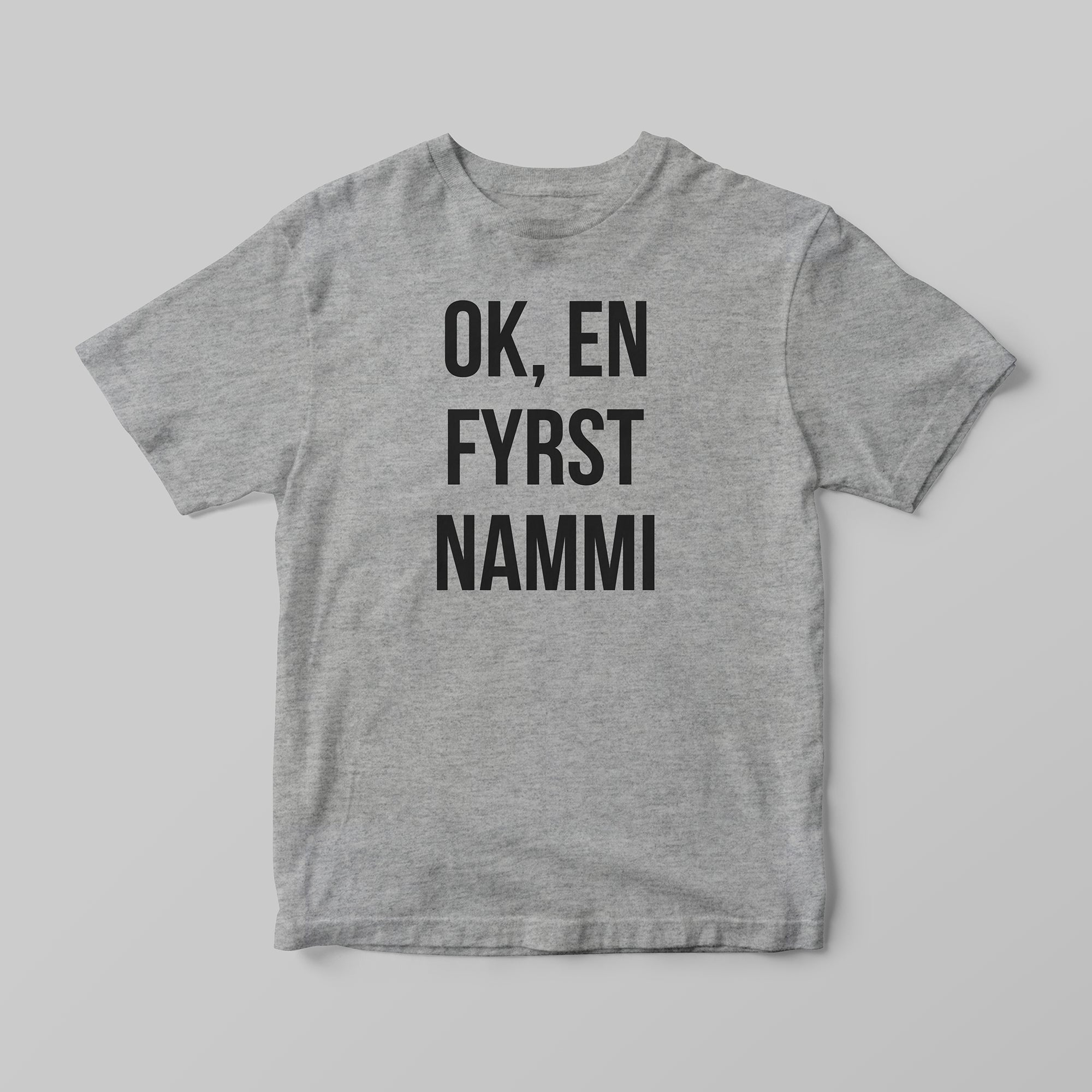 BARNABOLUR - OK, en fyrst nammi