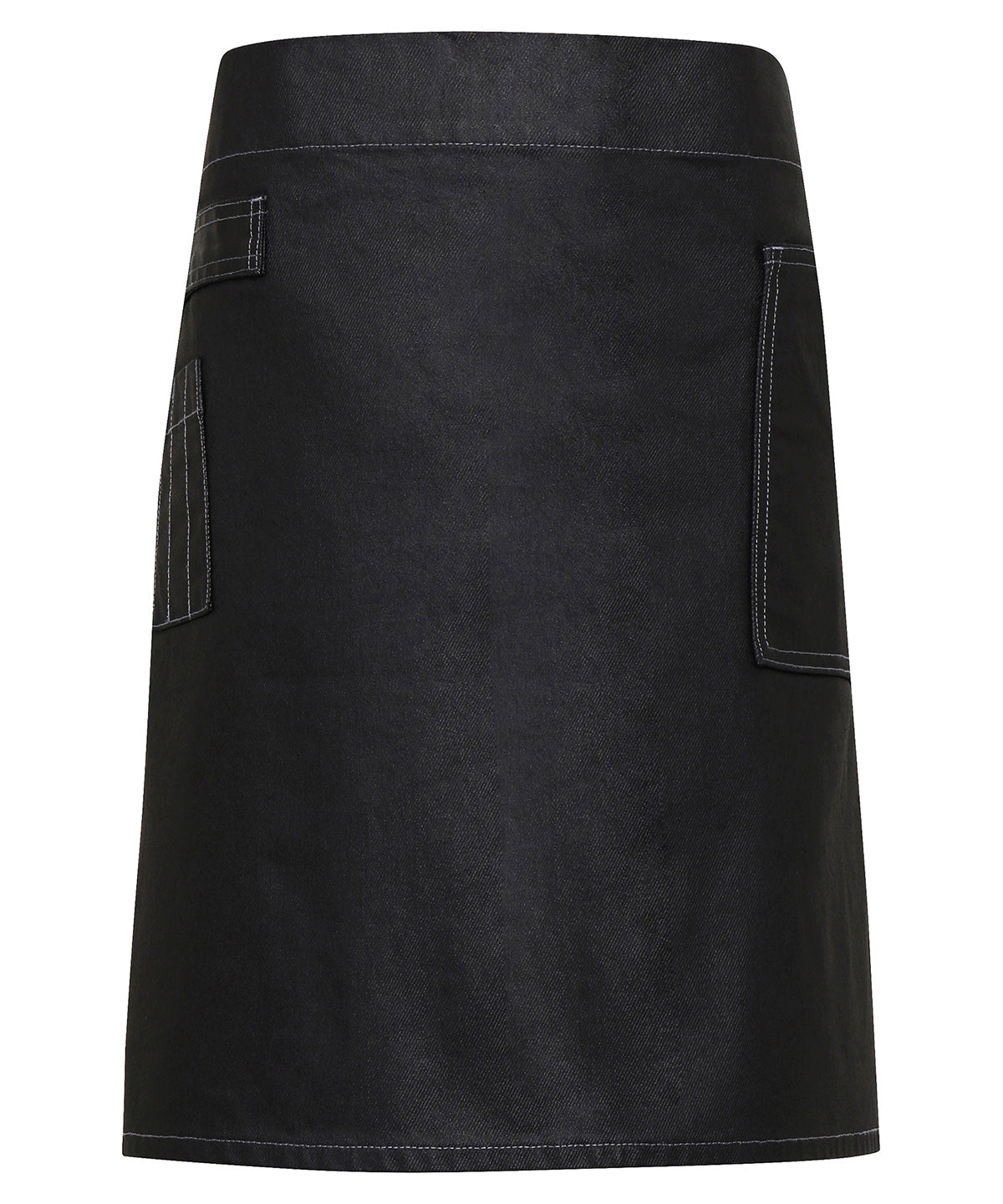 Svuntur - Division Waxed-look Denim Waist Apron