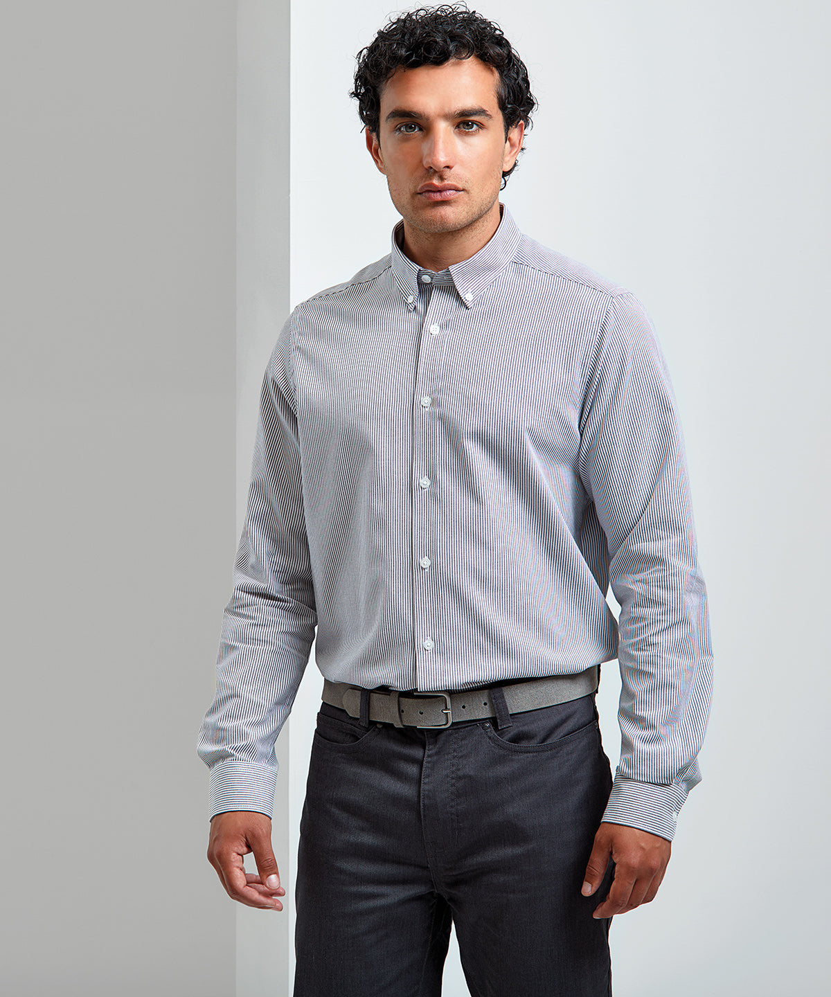 Bolir - Cotton-rich Oxford Stripes Shirt