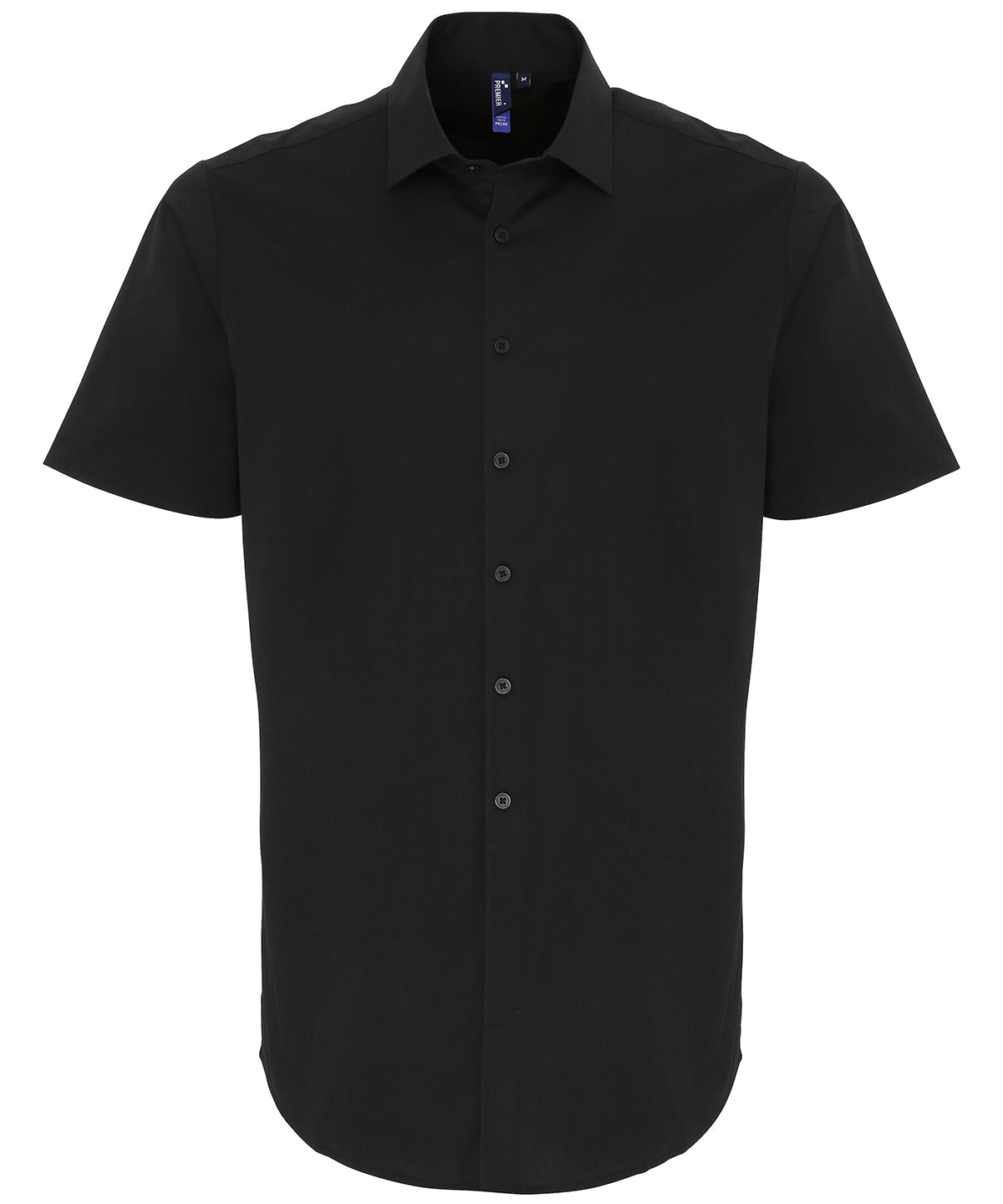 Bolir - Stretch Fit Cotton Poplin Short Sleeve Shirt