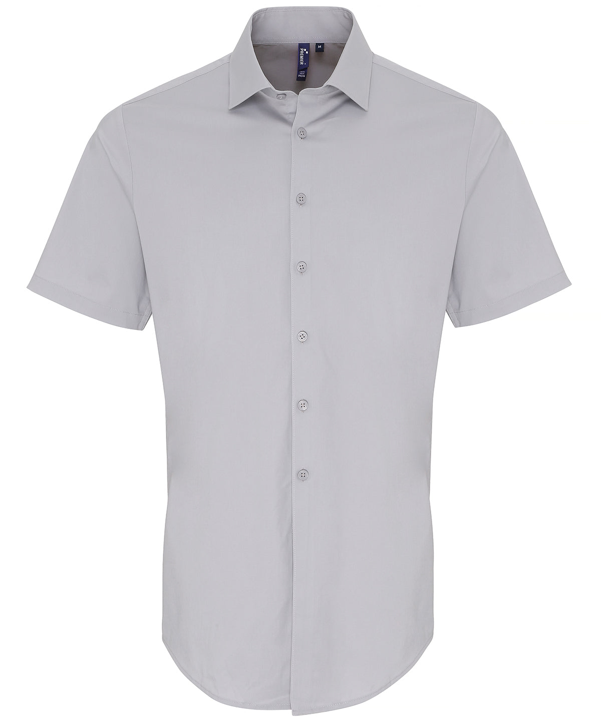 Bolir - Stretch Fit Cotton Poplin Short Sleeve Shirt