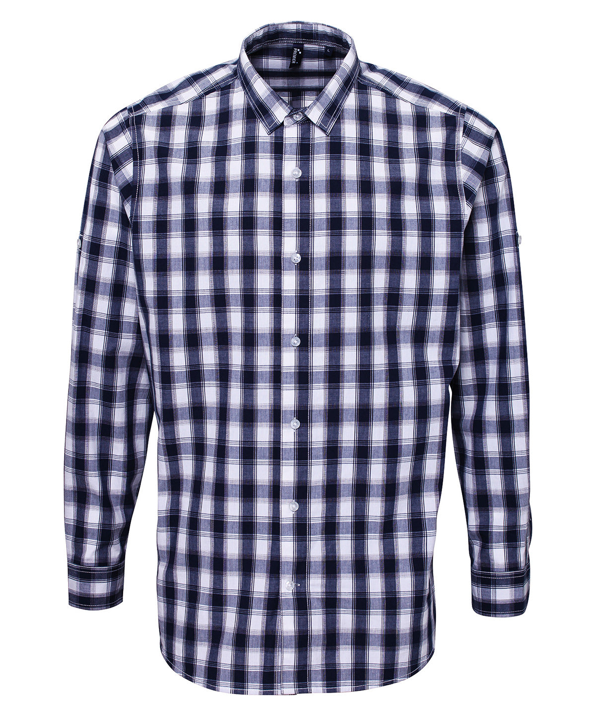 Bolir - Mulligan Check Cotton Long Sleeve Shirt